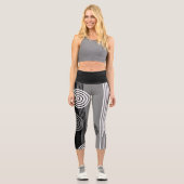 Hochwaisted-Capris Capri Leggings (Vorderseite)