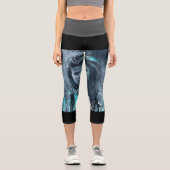 Hochwaisted-Capris Capri Leggings (Vorderseite)