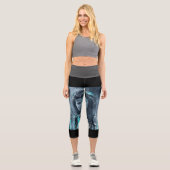 Hochwaisted-Capris Capri Leggings (Vorderseite)