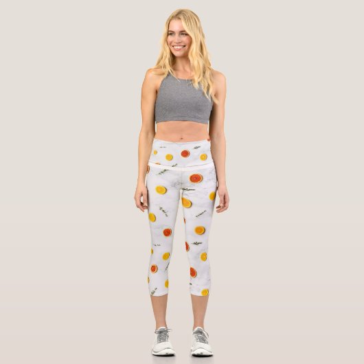 Hochwaisted-Capris Capri Leggings (Vorderseite)