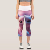 Hochwaisted-Capris Capri Leggings (Vorderseite)
