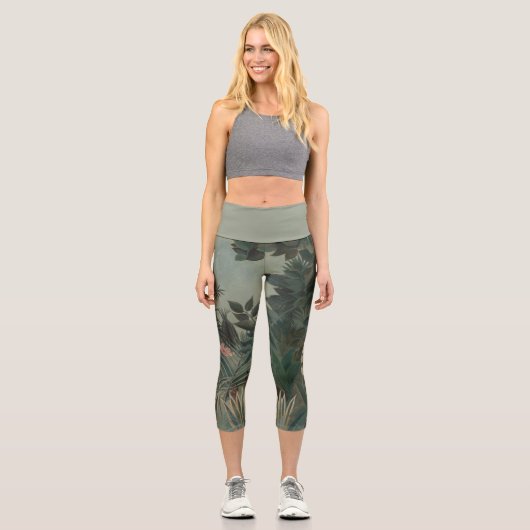 Hochwaisted-Capris Capri Leggings (Vorderseite)