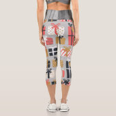 Hochwaisted-Capris Capri Leggings (Rückseite)