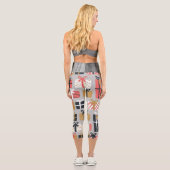 Hochwaisted-Capris Capri Leggings (Rückseite)