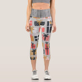 Hochwaisted-Capris Capri Leggings (Vorderseite)