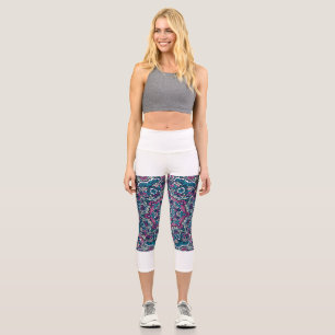 Hochwaisted-Capris Capri Leggings