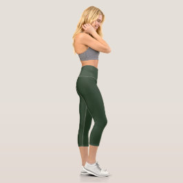 Hochwaisted-Capris Capri Leggings