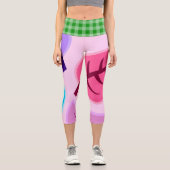 Hochwaisted-Capris Capri Leggings (Vorderseite)