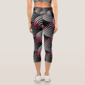 Hochwaisted-Capris Capri Leggings (Rückseite)