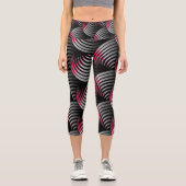 Hochwaisted-Capris Capri Leggings (Vorderseite)