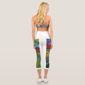 Hochwaisted-Capris Capri Leggings (Rückseite)