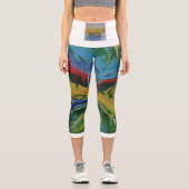 Hochwaisted-Capris Capri Leggings (Vorderseite)