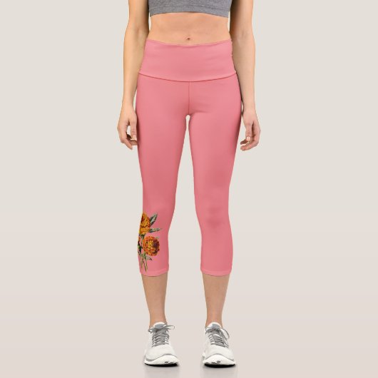 Hochwaisted-Capris Capri Leggings (Vorderseite)