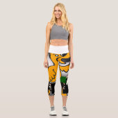 Hochwaisted-Capris Capri Leggings (Vorderseite)