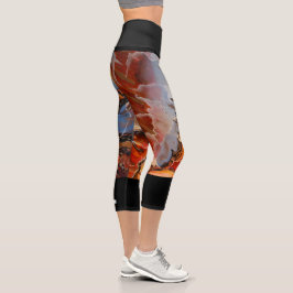 Hochwaisted-Capris Capri Leggings