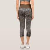 Hochwaisted-Capris Capri Leggings (Rückseite)