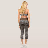 Hochwaisted-Capris Capri Leggings (Rückseite)