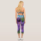 Hochwaisted-Capris Capri Leggings (Rückseite)
