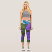 Hochwaisted-Capris Capri Leggings (Vorderseite)