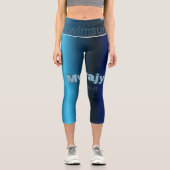 Hochwaisted-Capris Capri Leggings (Vorderseite)