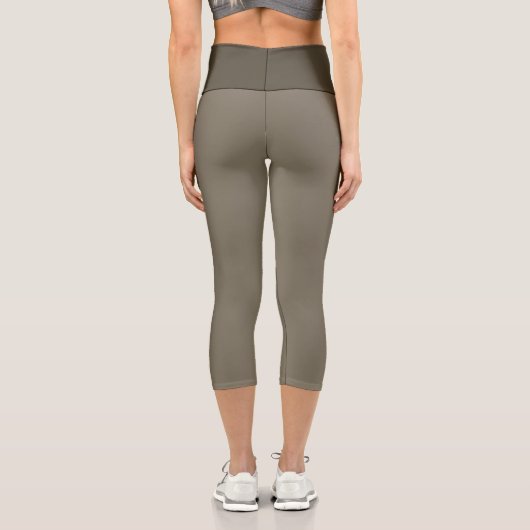 Hochwaisted-Capris Capri Leggings (Rückseite)