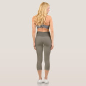 Hochwaisted-Capris Capri Leggings (Rückseite)