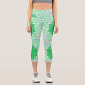 Hochwaisted-Capris Capri Leggings (Vorderseite)