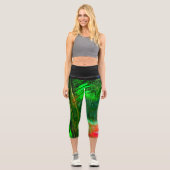 Hochwaisted-Capris Capri Leggings (Vorderseite)