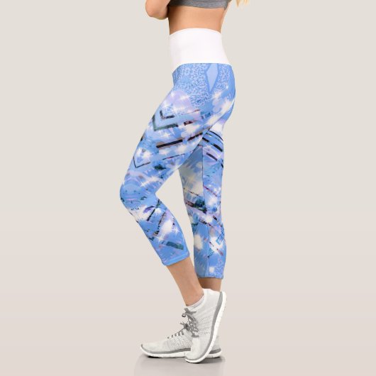 Hochwaisted-Capris Capri Leggings (Links)