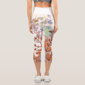 Hochwaisted-Capris Capri Leggings (Rückseite)