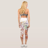 Hochwaisted-Capris Capri Leggings (Rückseite)
