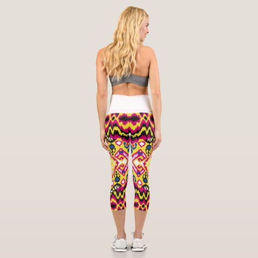 Hochwaisted-Capris Capri Leggings (Rückseite)