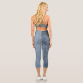 Hochwaisted-Capris Capri Leggings (Rückseite)