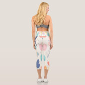 Hochwaisted-Capris Capri Leggings (Rückseite)