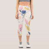 Hochwaisted-Capris Capri Leggings (Vorderseite)