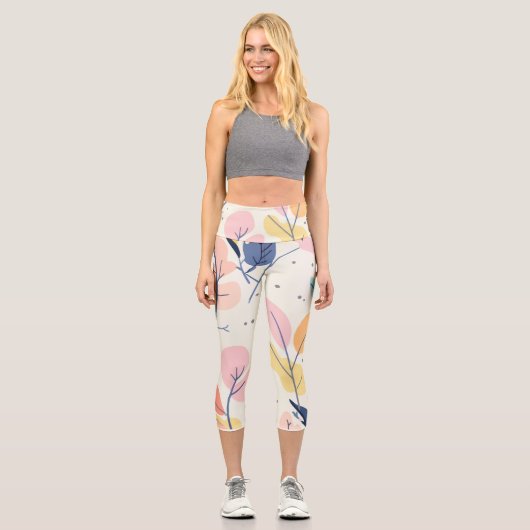 Hochwaisted-Capris Capri Leggings (Vorderseite)