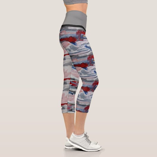 Hochwaisted-Capris Capri Leggings (Rechts)