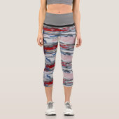 Hochwaisted-Capris Capri Leggings (Vorderseite)