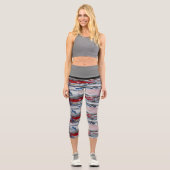 Hochwaisted-Capris Capri Leggings (Vorderseite)