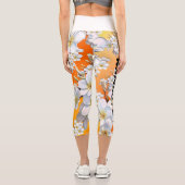 Hochwaisted-Capris | Frauen | Yoga Pants Capri Leggings (Rückseite)