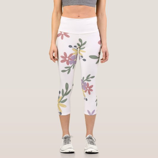 Hochwaisted Capris für Frauen (Vorderseite)
