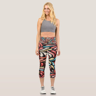 Hochwaisted-Capris-Legierung Capri Leggings