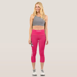 Hochwaisted-Capris | Namaste | Yoga Pants Capri Leggings