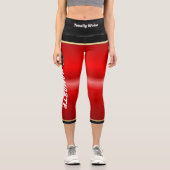 Hochwaisted-Capris | Namaste | Yoga Pants Capri Leggings (Vorderseite)