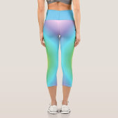 Hochwaisted-Capris | Shakti | Yoga Pants Capri Leggings (Rückseite)