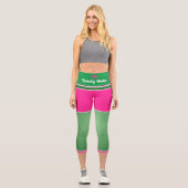 Hochwaisted-Capris | Shakti | Yoga Pants Capri Leggings (Vorderseite)