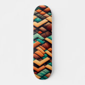 Hochwaisted-Capris Skateboard (Vorne)