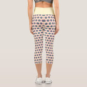 Hochwaisted Geometric Capris - Stilvolles Design (Rückseite)