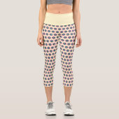 Hochwaisted Geometric Capris - Stilvolles Design (Vorderseite)