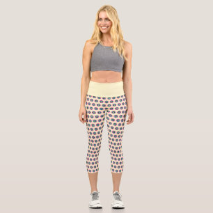 Hochwaisted Geometric Capris - Stilvolles Design
